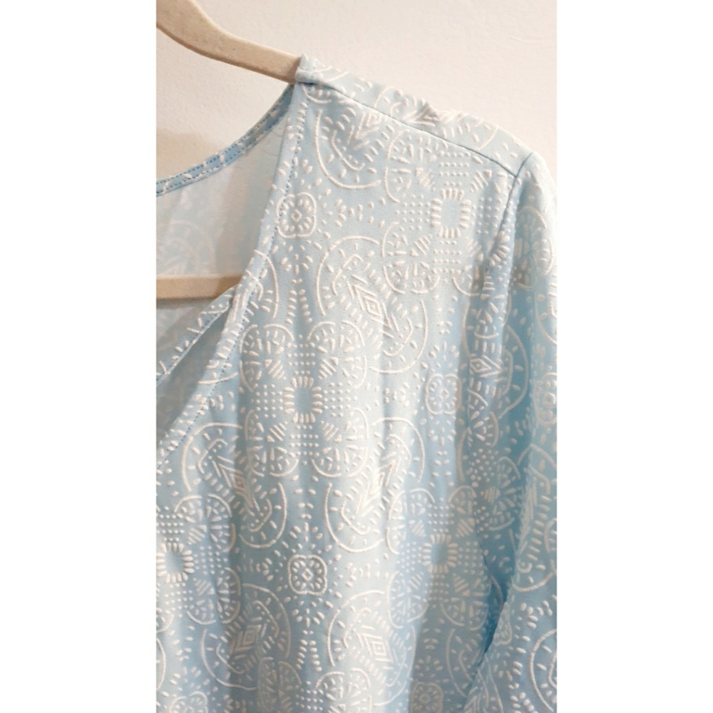 Ruby Rd blouse. Blue. - Picture 4 of 6